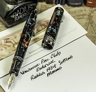 Vancouver Pen Club exclusive pen - Radius 1934 Settimo
