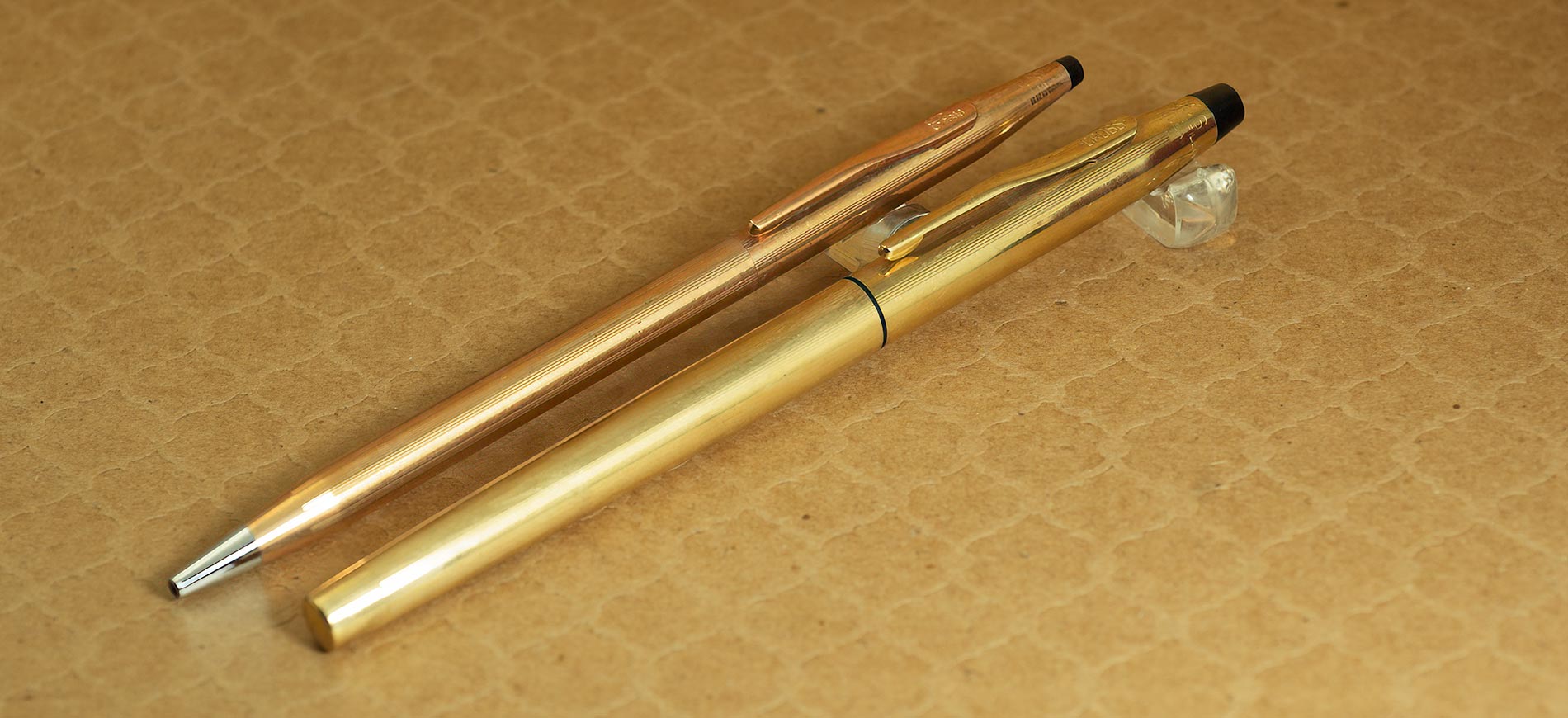 A.T. Cross Pen and Rollerball.